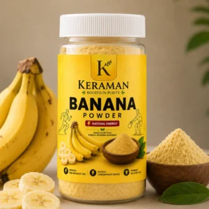 Keraman Kerala Nendran Banana Powder – 100% Natural Raw Banana Powder